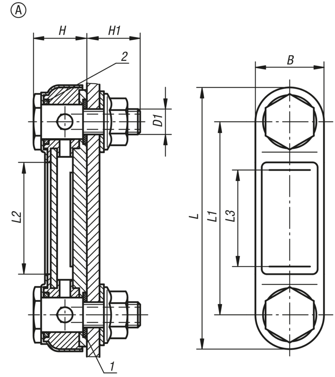 Jauge indicateur huile - 50 unités - Bott - BARREL+